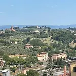 View Over The Rooftops Of Lägenhet Siena