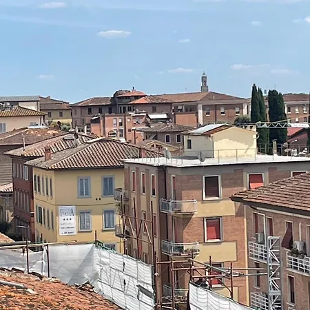 View Over The Rooftops Of Apartament Siena